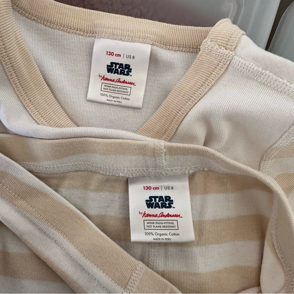 Star Wars Hanna Anderson Pajama Set Size 8 - Picture 2 of 15